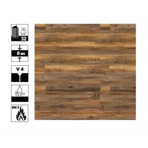 Ламинат Kronostar Synchro-Tec 33 класс дуб огненный с фаской 2,13 кв.м 8 мм