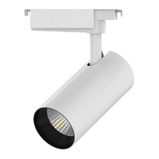 Светодиодный трековый светильник однофазный Gauss Track Light 4000К 32 Вт белый (TR072)