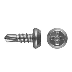 Саморезы клопы 4,2x14 мм с буром (25 шт.)