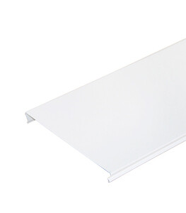 Рейка сплошная S-дизайн Албес A150AS 3 м белая матовая