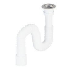 Сифон для раковины Wirquin Pro 1 1/4х40 мм с выпуском d63 мм с соединением 40/50 мм (30717988)