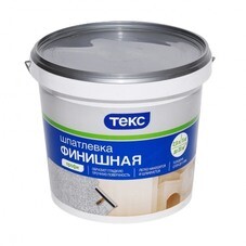 Шпатлевка латексная финишная Текс Профи белая 5 кг