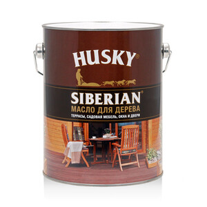 Масло Husky Siberian для дерева 2,7 л