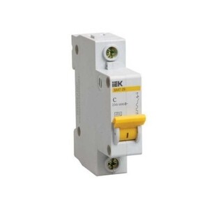 Автоматический выключатель IEK ВА 47-29 (MVA20-1-020-C) 1Р 20 А тип С 4,5 кА 230/400В на DIN-рейку