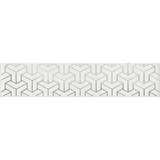 Плитка бордюр Kerama Marazzi Ломбардиа белый матовый 250х54 мм