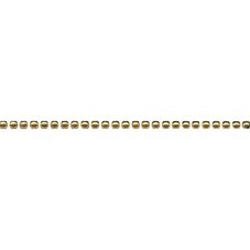 Плитка бордюр Kerama Marazzi 20x0,6 см Карандаш Бисер золото глянец