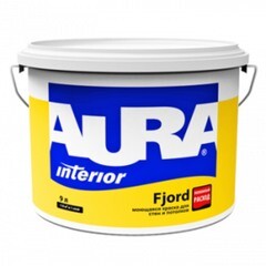 Краска водно-дисперсионная Aura Interior Fjord влагостойкая 2,7 л