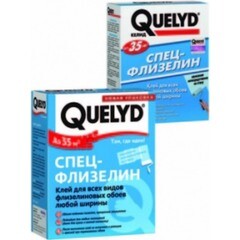 Клей для флизелиновых обоев и обоев под покраску Quelyd Спец-Флизелин 300 г