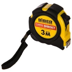 Рулетка Biber Direct 3 м х 16 мм