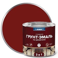 Грунт-эмаль 3в1 Proremontt красно-коричневая 1,7 кг