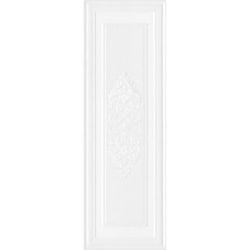 Плитка декор Kerama Marazzi Монфорте белый панель матовый обрезной 400х1200 мм