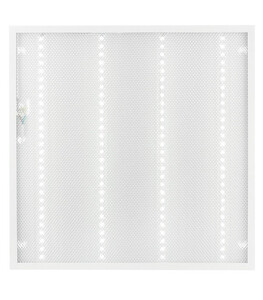 Светильник светодиодный КМ 595х595 36 Вт рассеиватель призма встраиваемый/накладной