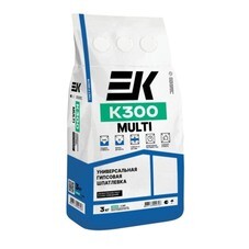 Шпатлевка гипсовая ЕК K300 Multi универсальная белая 3 кг