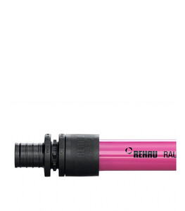 Труба для отопления из сшитого полиэтилена PE-Xa Rehau Rautitan Pink 25х3,5 мм PN10 (50 м) (13360621050)