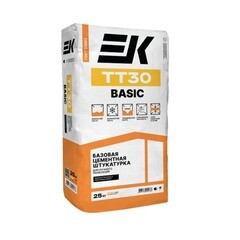 Штукатурка цементная ЕК TТ30 Basic серая 25 кг