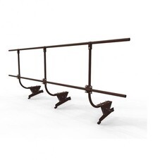 Ограждение кровли универсальное Русь D-Bork 3000х12000 мм шоколад RAL 8017