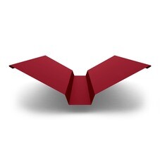 Ендова внешняя PE 2 м рубиново-красная RAL 3003