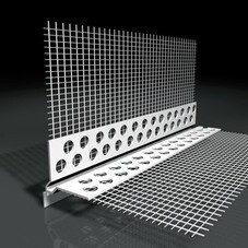 Профиль-капельник с армирующей сеткой Techprof 125х125 мм 2,5 м (40 шт.)