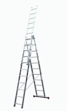 Лестница 3-х секционная универсальная 3х11 Krause Стандарт