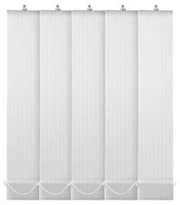 Ламели для вертикальных жалюзи 280 см Магнолия белые (5 шт.)