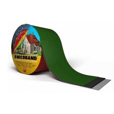 Лента самоклеющаяся Nicoband зеленая 3 м х 7,5 см