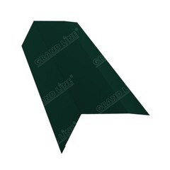 Карнизная планка 2000 мм PE RAL 6005