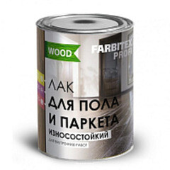 Лак паркетный алкидно-уретановый Farbitex Profi Wood матовый 0,8 л