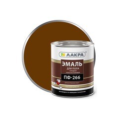 Эмаль Лакра ПФ-266 желто-коричневая 3 кг