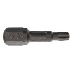 Биты T15 25 мм кованые торсионные магнитные (2 шт.) 3102372