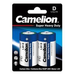 Батарейка Camelion R20 Blue BL-2 1,5 В 3217