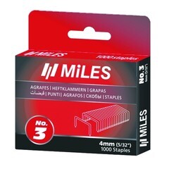 Скобы для степлера Miles тип 53 4 мм (1000 шт.)