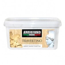 Краска декоративная Artigiano Travertino Эффект камня травентин 2,5 л