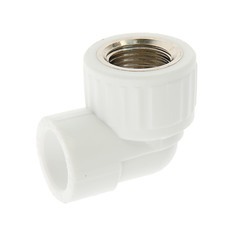 Угольник PP-R, переходной, внутренняя резьба, 20ммх1/2", (шт.)