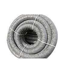 Труба дренажная гофрированная ДГТ-ПНД d200 мм SN4 с перфорацией в фильтре м.п.