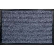 Коврик грязезащитный 3+2 ПВХ, полиэстер, серый, 40х60см, (шт.)