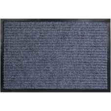 Коврик грязезащитный 3+2 ПВХ, полиэстер, серый, 90*120см, (шт.)