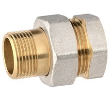 Соединитель американка латунный, 820 внутренняя/наружная резьба, 3/4", (шт.)