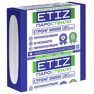 Утеплитель паростекло ETIZ 50х600х600 мм 1,44 кв.м