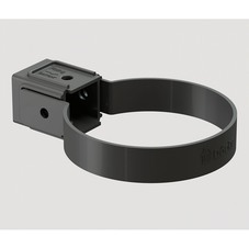 Хомут трубы Docke Standard пластиковый d80 мм серый RAL 7024