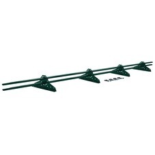 Снегозадержатель трубчатый овальный Grand Line 3 м зеленый RAL 6005