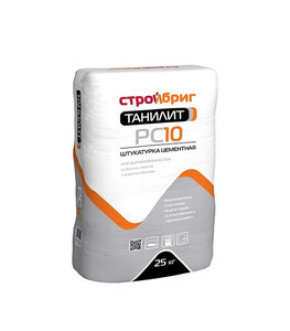 Штукатурка цементная Стройбриг Танилит РС10 25 кг