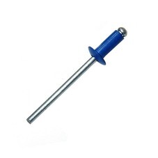 Заклепка вытяжная Daxmer 3,2х8 RAL 5005 20х1000 шт аллюминий/сталь