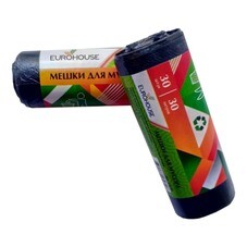 Мешки для мусора ПНД 30 л 30 шт 5 мкм (3621)