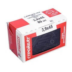 Саморезы для гипсоволокнистых плит 3,9х45 мм 80 шт (137111)