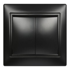 Выключатель встраиваемый Smartbuy Венера двухклавишный черный 10А 250В SBE-01b-10-SW2-0-c
