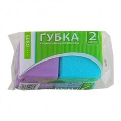 Губка профиль с абразивным слоем (2 шт.) (3677)