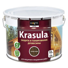 Защитно-декоративный состав НОРТ Krasula палисандр 10 л