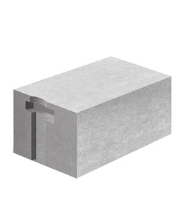 Газобетон ЛСР 400х250х625 мм D400