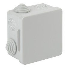 Коробка распаячная Эра наружняя 80х80х50 мм 7выводов IP54