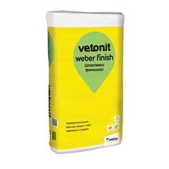 Шпаклевка финишная Vetonit Weber Finish 25 кг